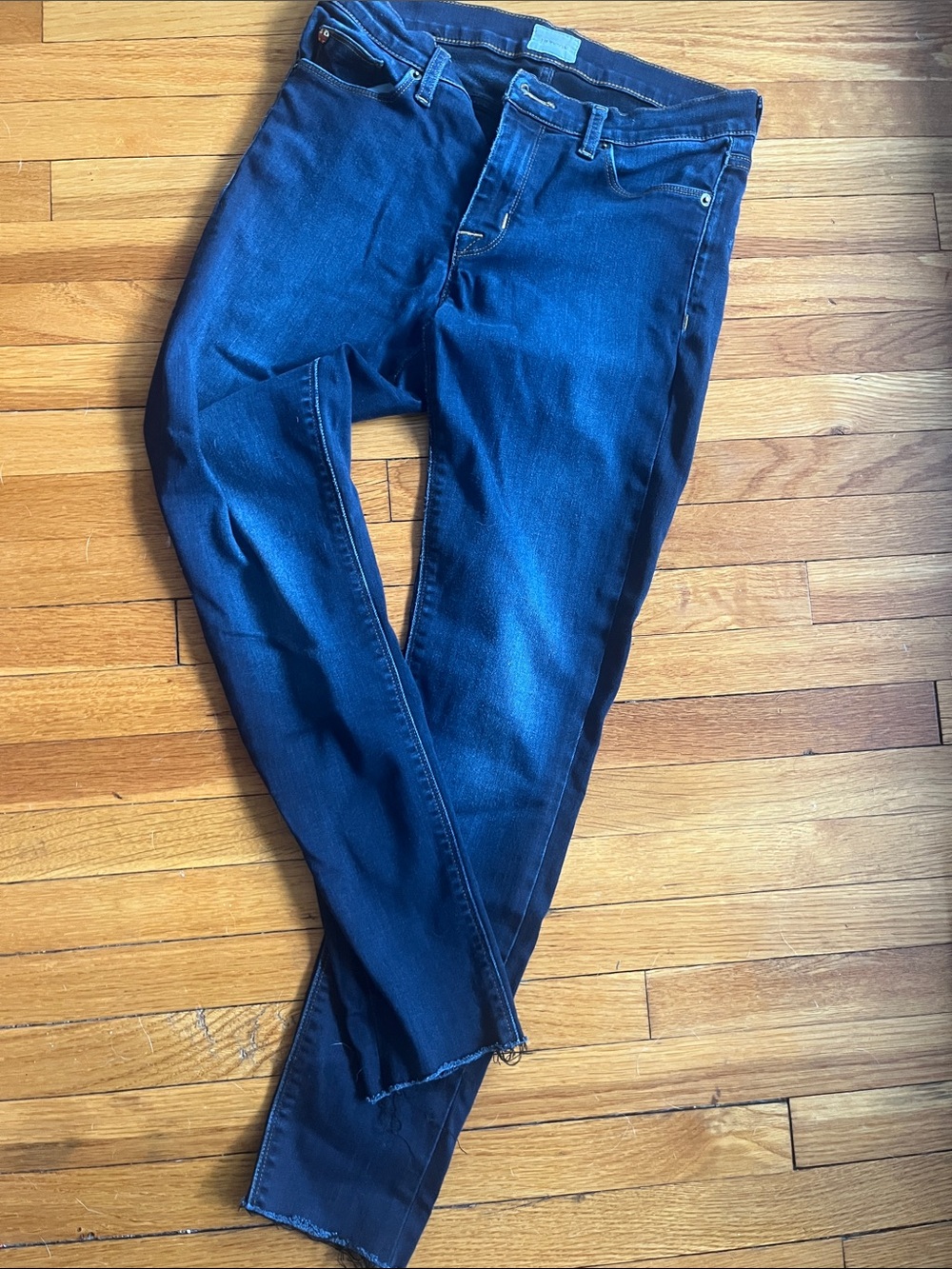 Hudson Jeans Midnight Blue Skinny Jeans